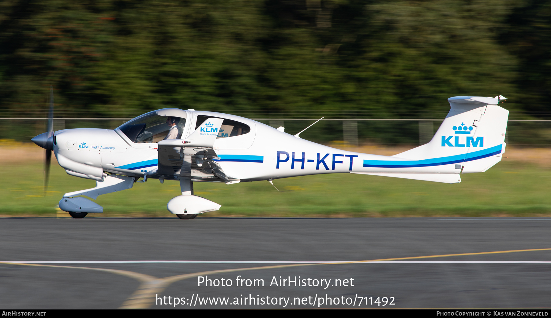 Aircraft Photo of PH-KFT | Diamond DA40 NG Diamond Star | KLM Flight Academy | AirHistory.net #711492