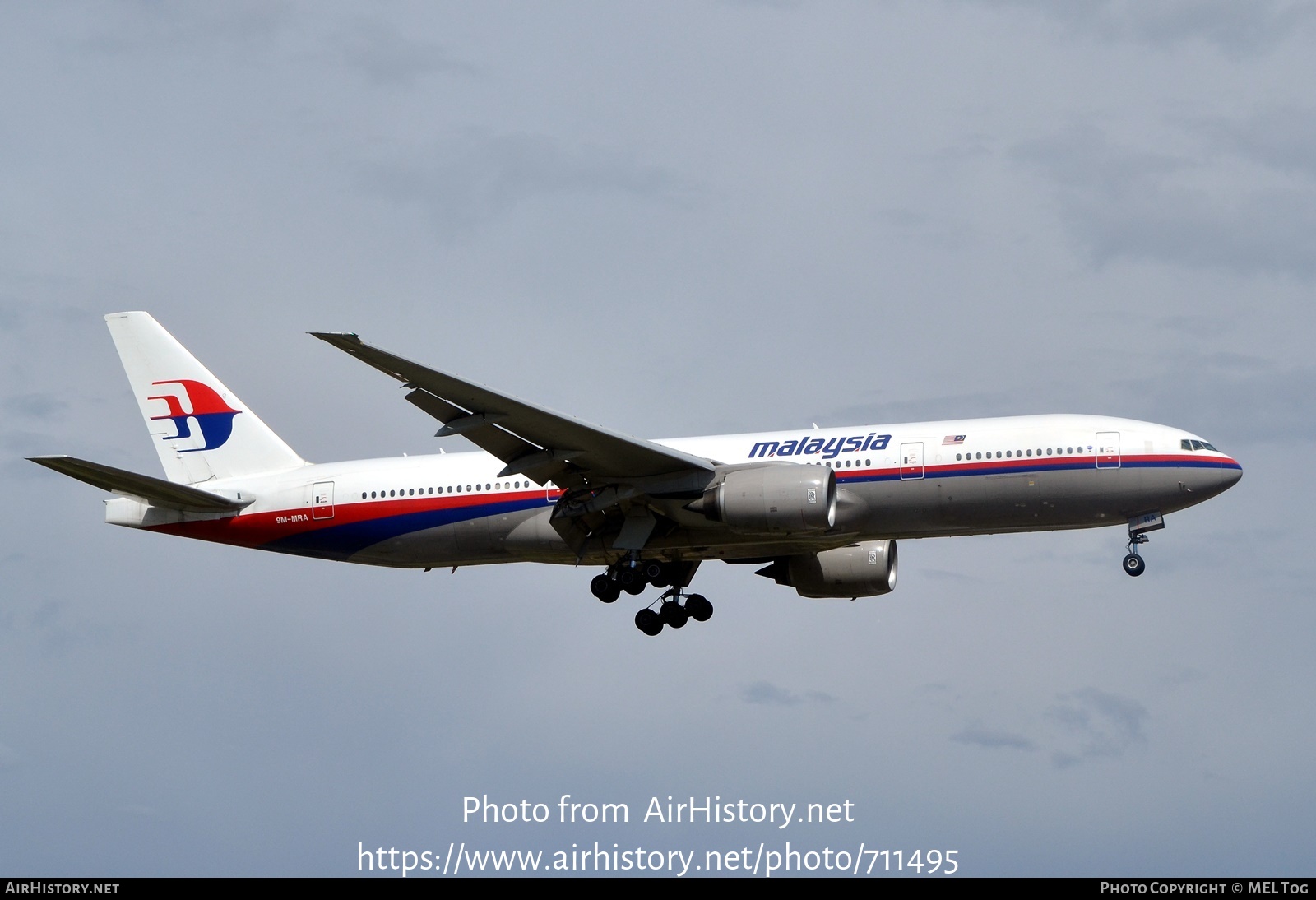 Aircraft Photo of 9M-MRA | Boeing 777-2H6/ER | Malaysia Airlines | AirHistory.net #711495