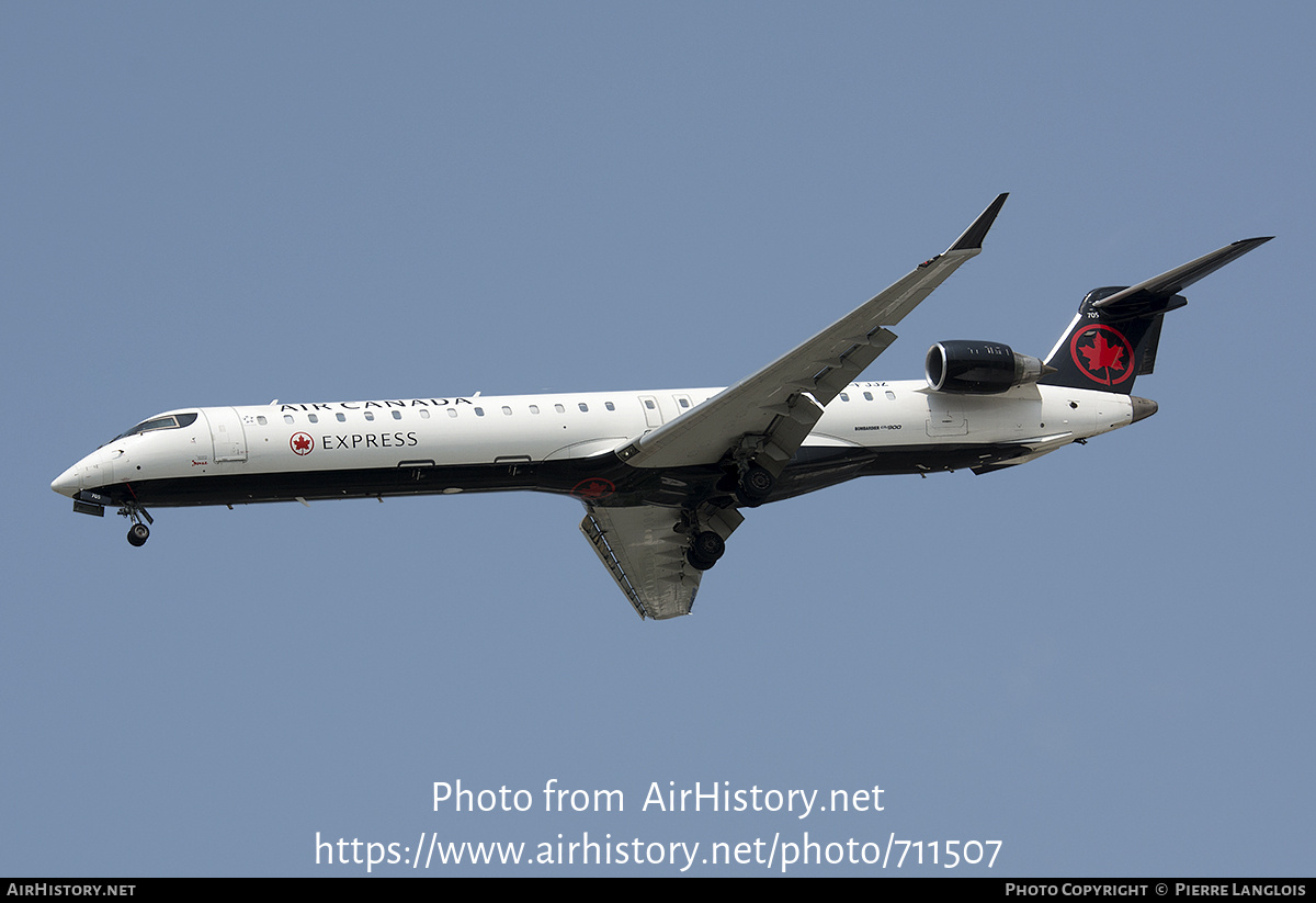 Aircraft Photo of C-FJJZ | Bombardier CRJ-900LR (CL-600-2D24) | Air Canada Express | AirHistory.net #711507