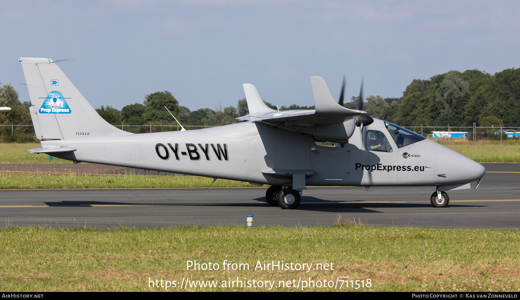 Aircraft Photo of OY-BYW | Tecnam P-2006T | Prop Express Scandinavia | AirHistory.net #711518