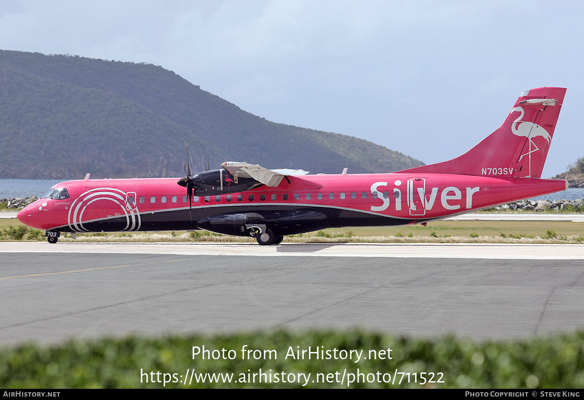 Aircraft Photo of N703SV | ATR ATR-72-600 (ATR-72-212A) | Silver Airways | AirHistory.net #711522