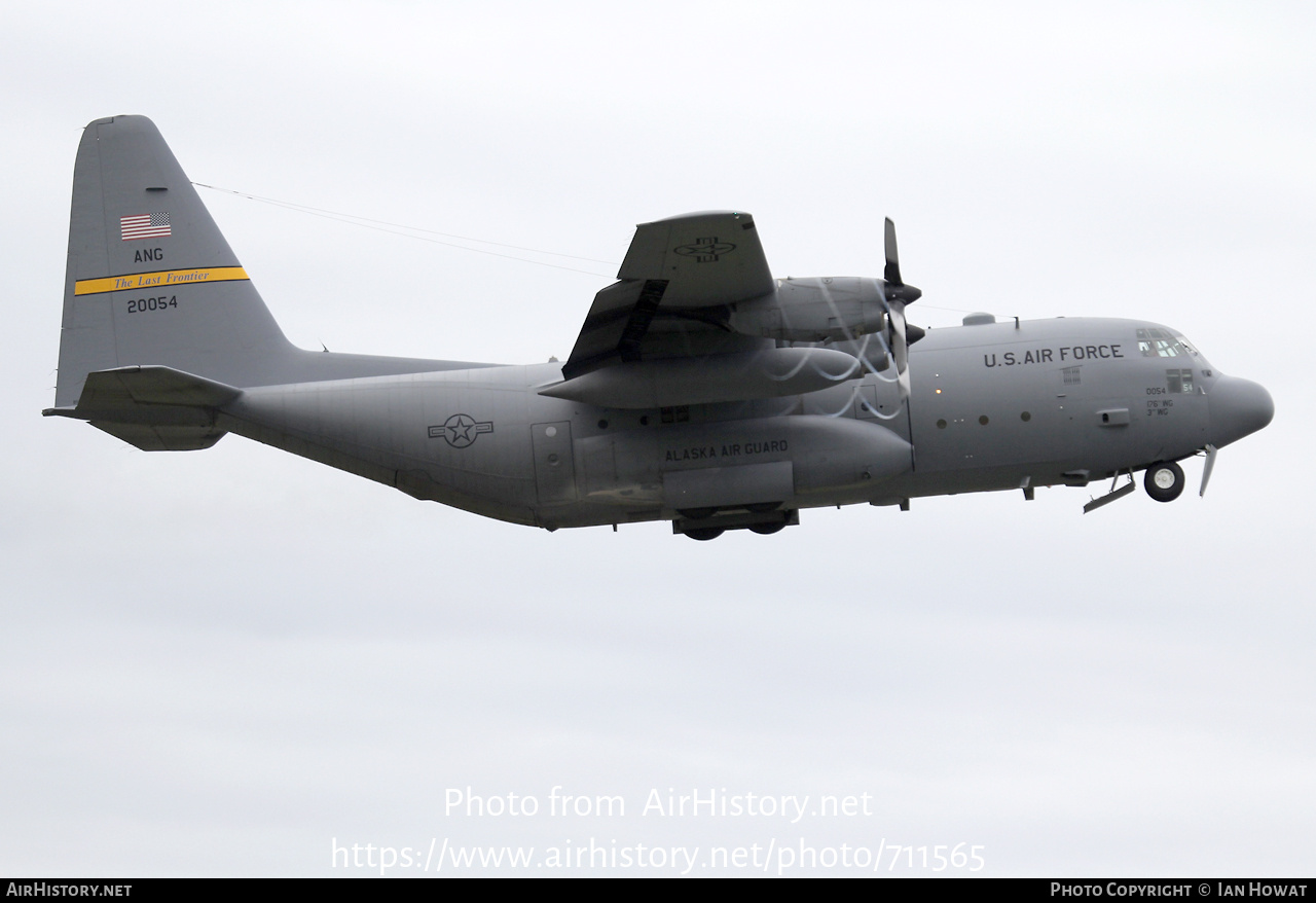 Aircraft Photo of 82-0054 / 20054 | Lockheed C-130H Hercules | USA - Air Force | AirHistory.net #711565