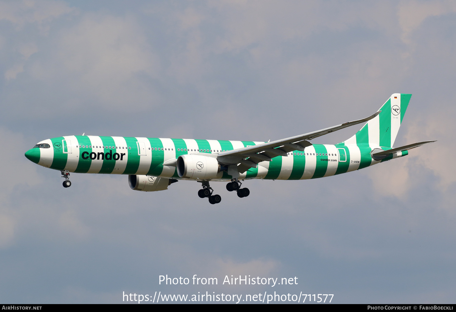 Aircraft Photo of D-ANRM | Airbus A330-941N | Condor Flugdienst | AirHistory.net #711577