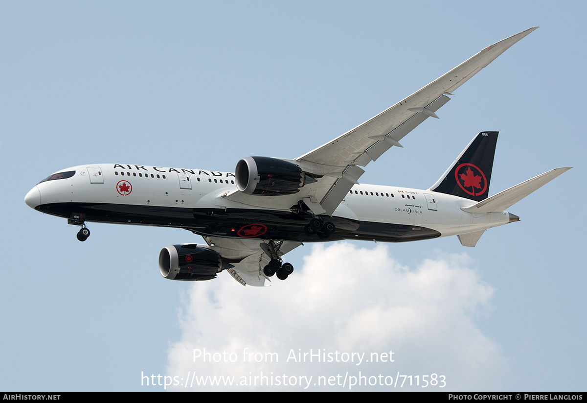 Aircraft Photo of C-GHPY | Boeing 787-8 Dreamliner | Air Canada | AirHistory.net #711583