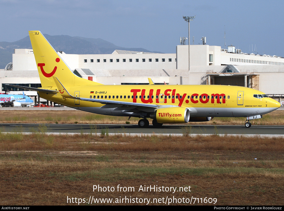 Aircraft Photo of D-AHXJ | Boeing 737-7K5 | TUIfly | AirHistory.net #711609