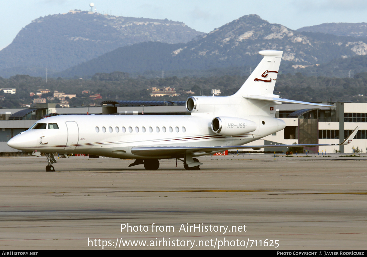 Aircraft Photo of HB-JSS | Dassault Falcon 7X | Cat Aviation | AirHistory.net #711625