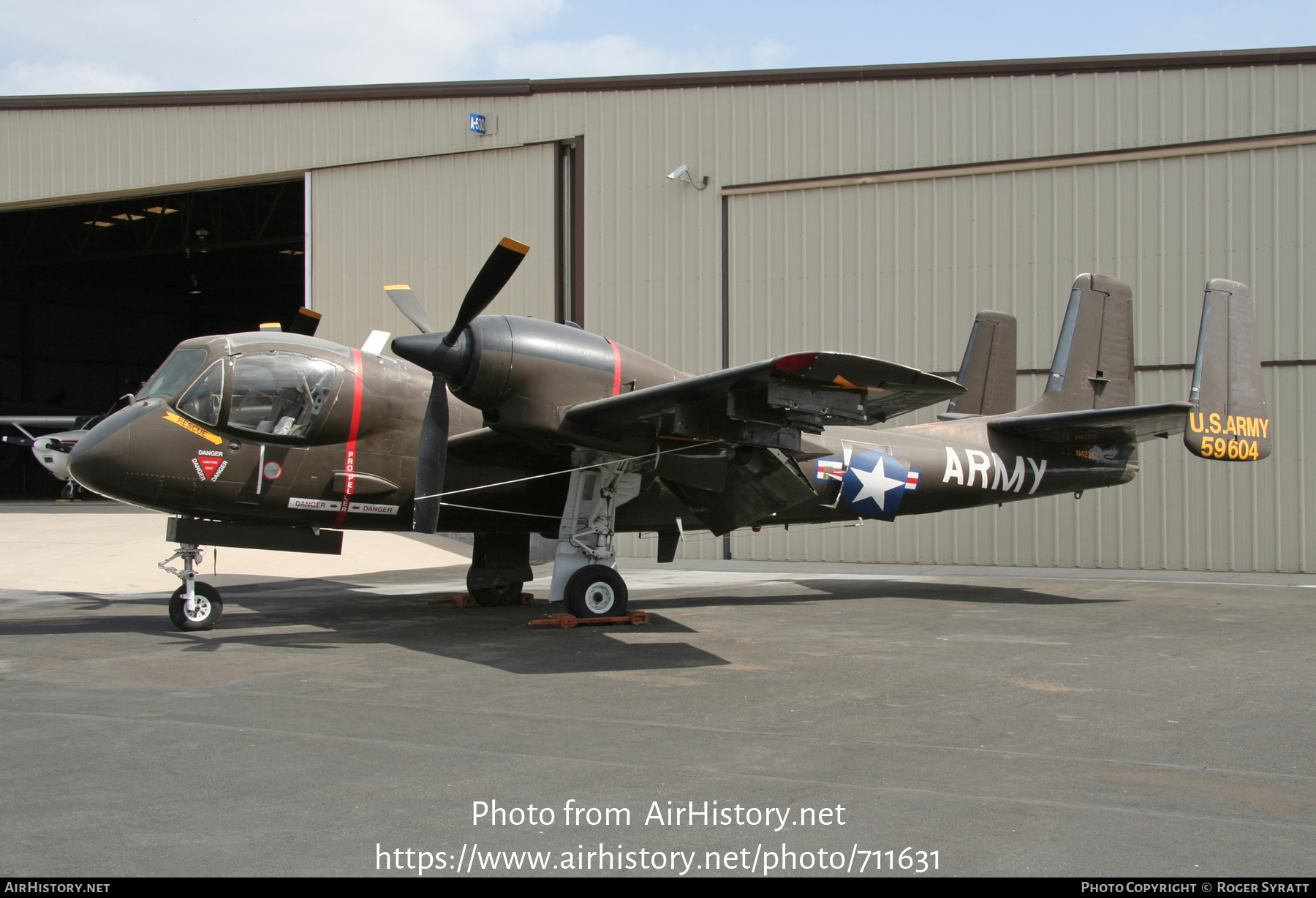 Aircraft Photo of N4235Z / 59604 | Grumman OV-1A Mohawk | USA - Army | AirHistory.net #711631