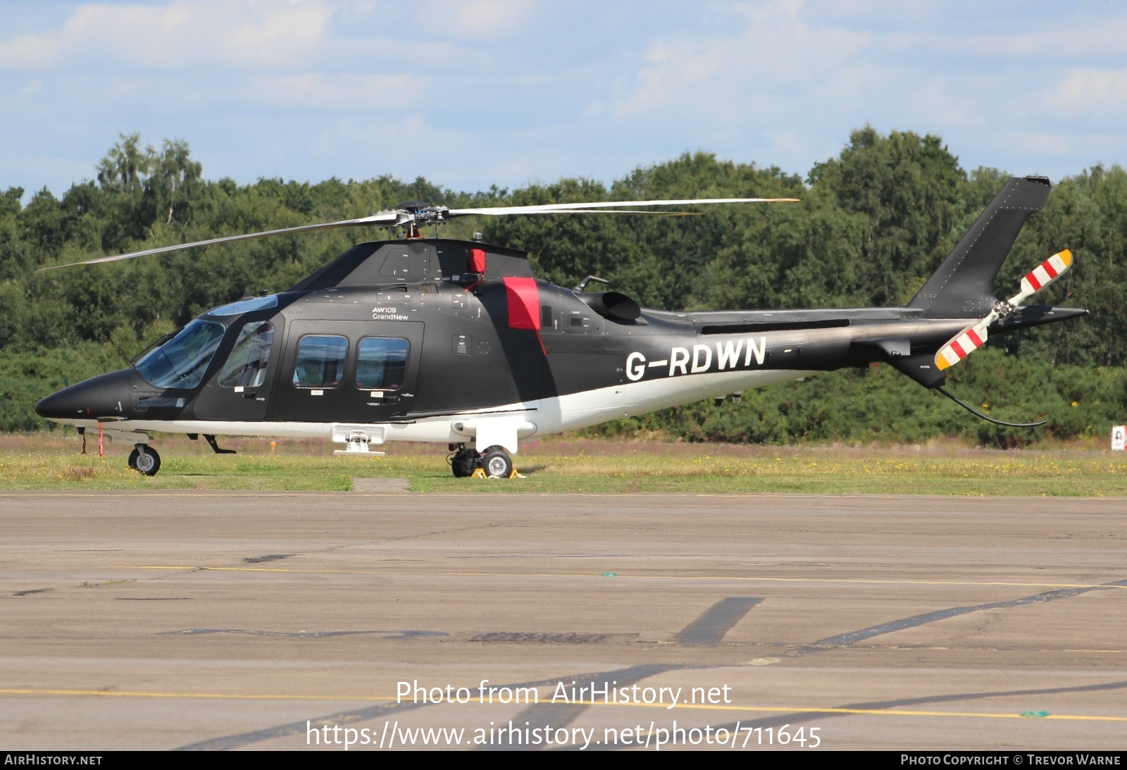 Aircraft Photo of G-RDWN | AgustaWestland AW-109SP GrandNew | AirHistory.net #711645