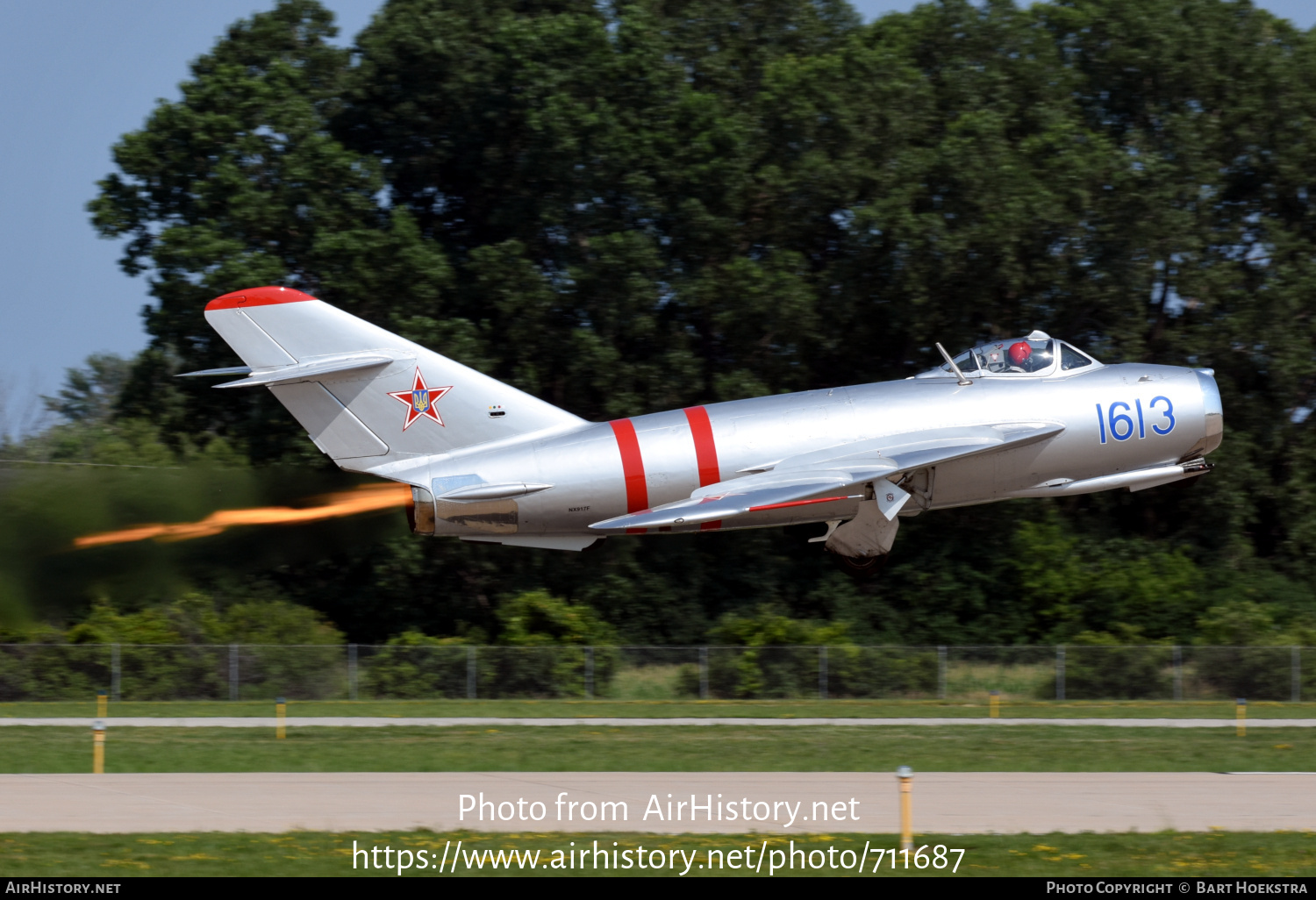 Aircraft Photo of NX917F / 1613 | PZL-Mielec Lim-5R | Soviet Union - Air Force | AirHistory.net #711687