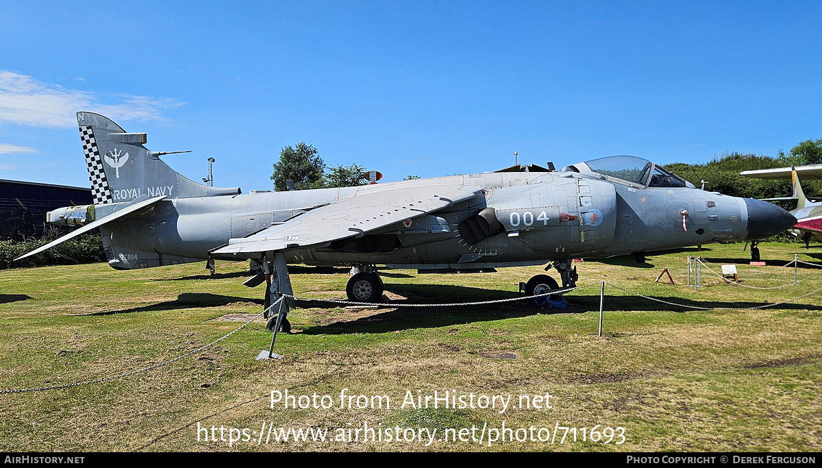 Aircraft Photo of ZE694 | British Aerospace Sea Harrier FA2 | UK - Navy | AirHistory.net #711693