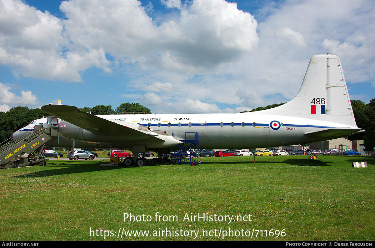 Aircraft Photo of XM496 | Bristol 175 Britannia C.1 (253) | UK - Air Force | AirHistory.net #711696