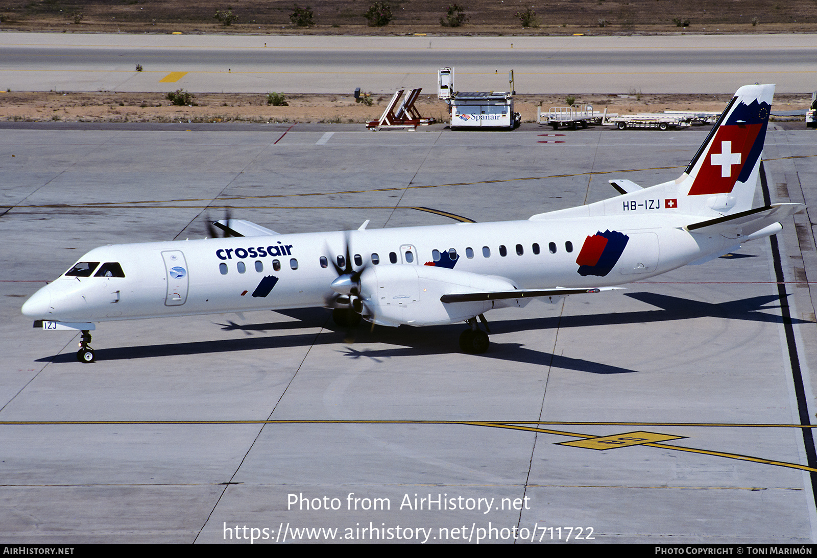 Aircraft Photo of HB-IZJ | Saab 2000 | Crossair | AirHistory.net #711722