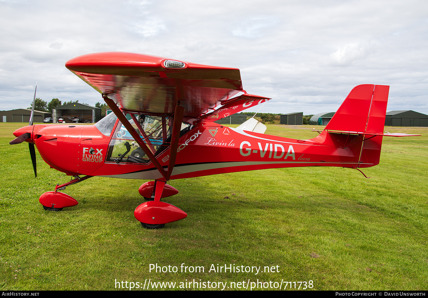 Aircraft Photo of G-VIDA | Aeropro Eurofox 3K | Fox Flying Group | AirHistory.net #711738