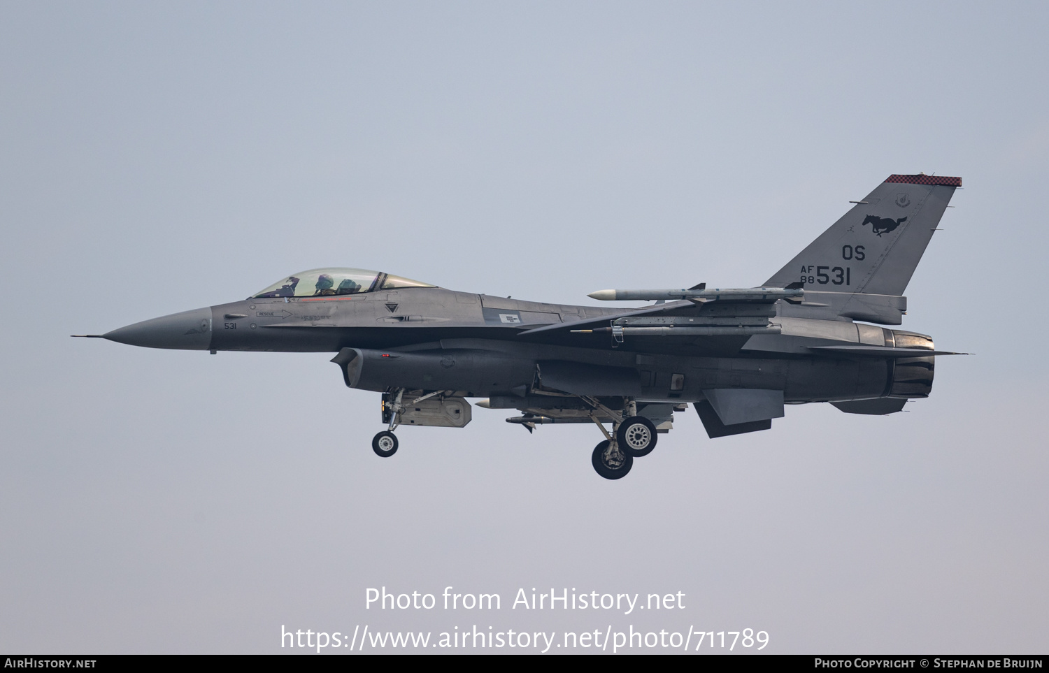 Aircraft Photo of 88-0531 / AF88-531 | General Dynamics F-16CM Fighting Falcon | USA - Air Force | AirHistory.net #711789