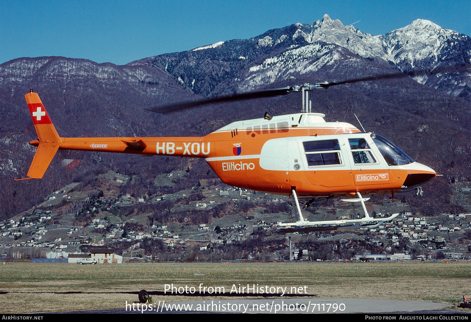 Aircraft Photo of HB-XOU | Bell 206B JetRanger | Eliticino | AirHistory.net #711790