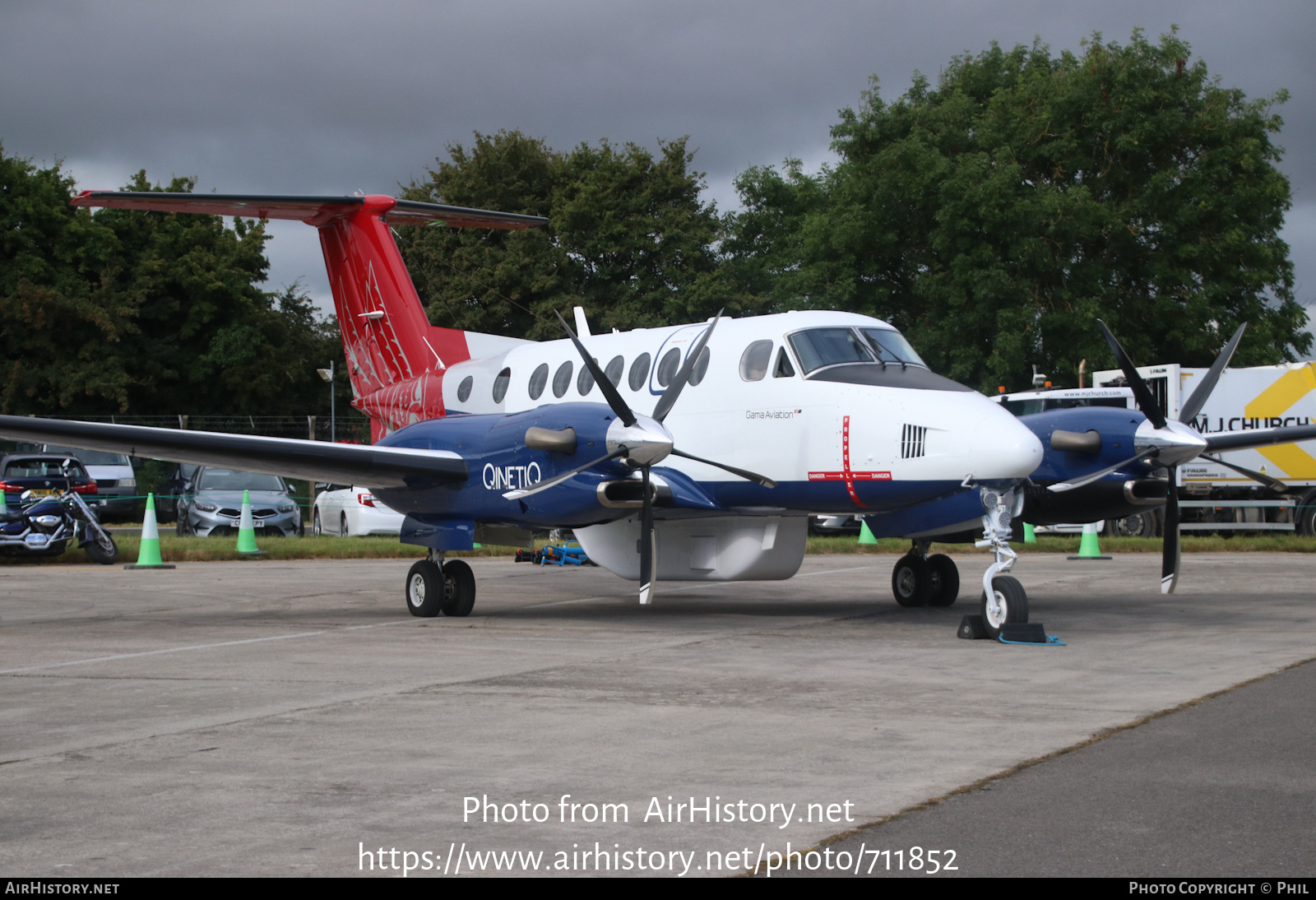 Aircraft Photo of G-ETPR | Hawker Beechcraft 350ER King Air (B300) | QinetiQ | AirHistory.net #711852