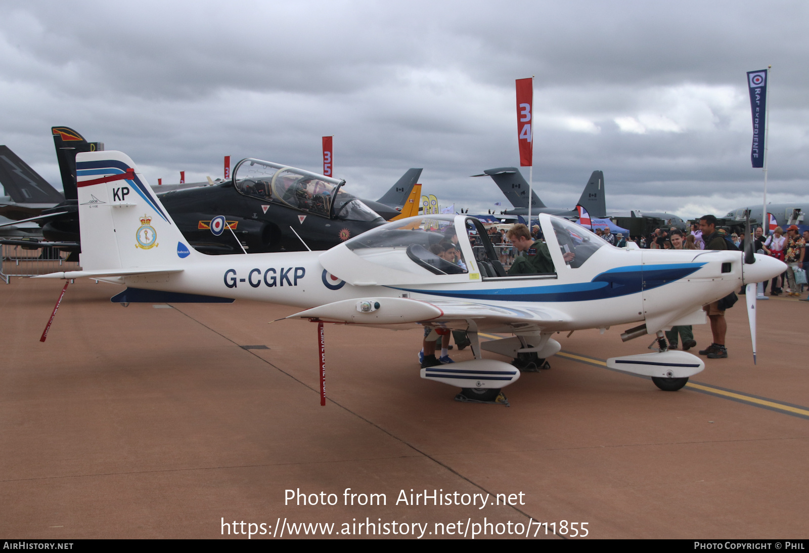 Aircraft Photo of G-CGKP | Grob G-115E Tutor | UK - Air Force | AirHistory.net #711855