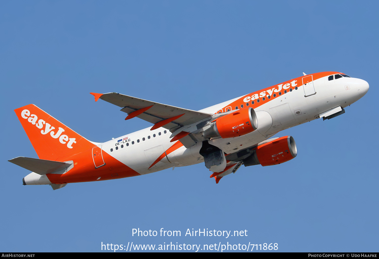 Aircraft Photo of OE-LKG | Airbus A319-111 | EasyJet | AirHistory.net #711868