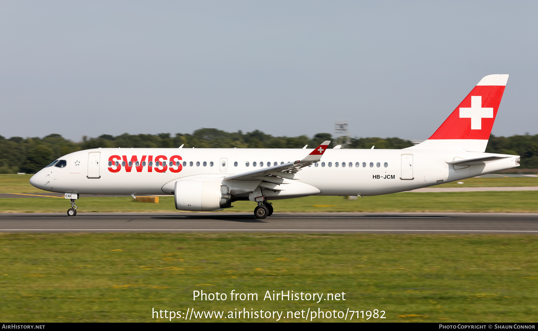 Aircraft Photo of HB-JCM | Bombardier CSeries CS300 (BD-500-1A11) | Swiss International Air Lines | AirHistory.net #711982