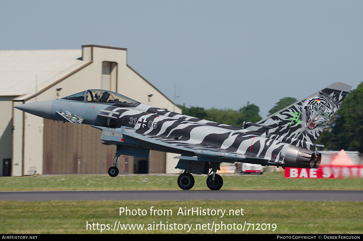 Aircraft Photo of 3106 | Eurofighter EF-2000 Typhoon S | Germany - Air Force | AirHistory.net #712019