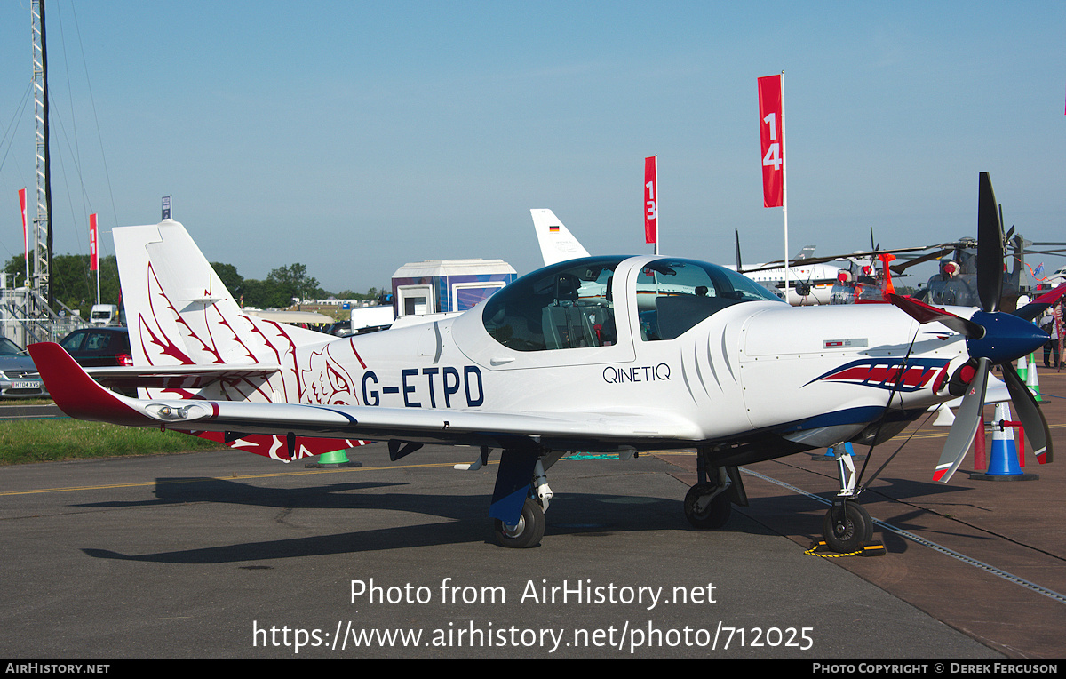 Aircraft Photo of G-ETPD | Grob G-120TP-A | QinetiQ | AirHistory.net #712025