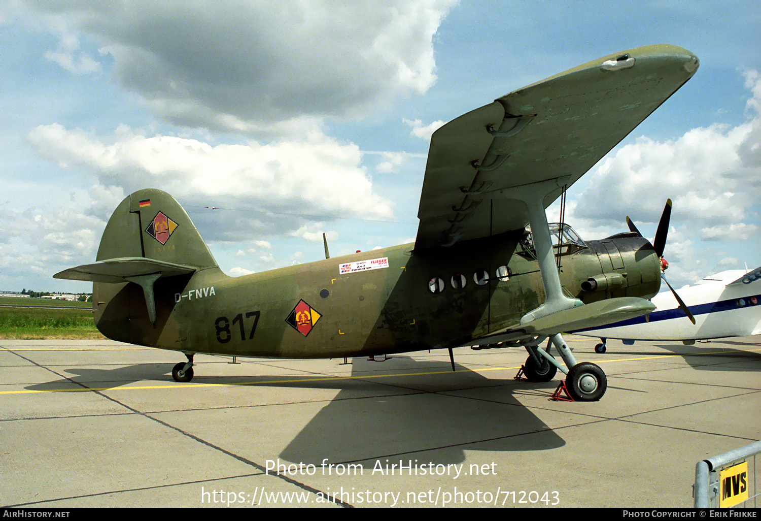 Aircraft Photo of D-FNVA | Antonov An-2T | East Germany - Air Force | AirHistory.net #712043