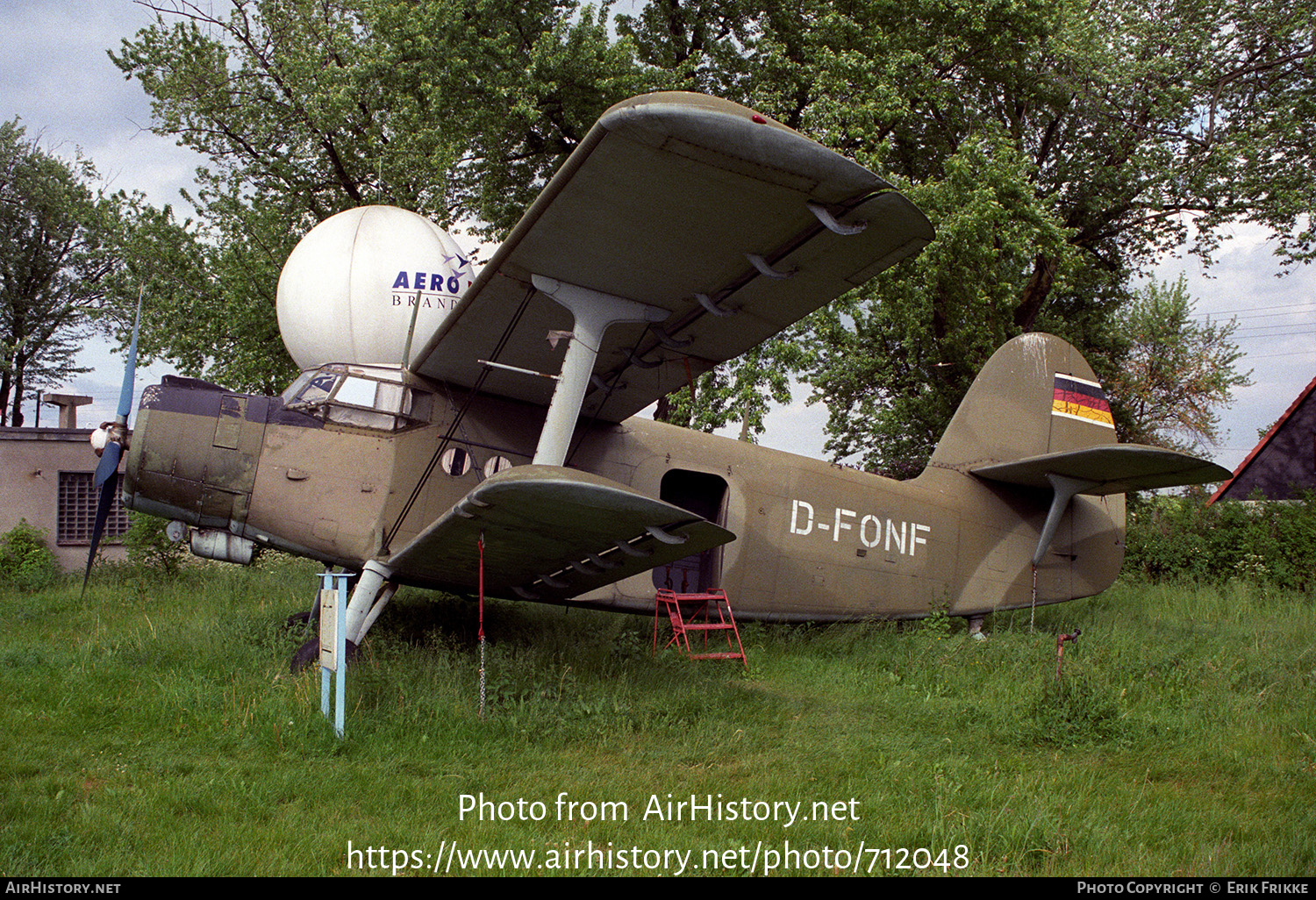 Aircraft Photo of D-FONF | Antonov An-2 | AirHistory.net #712048