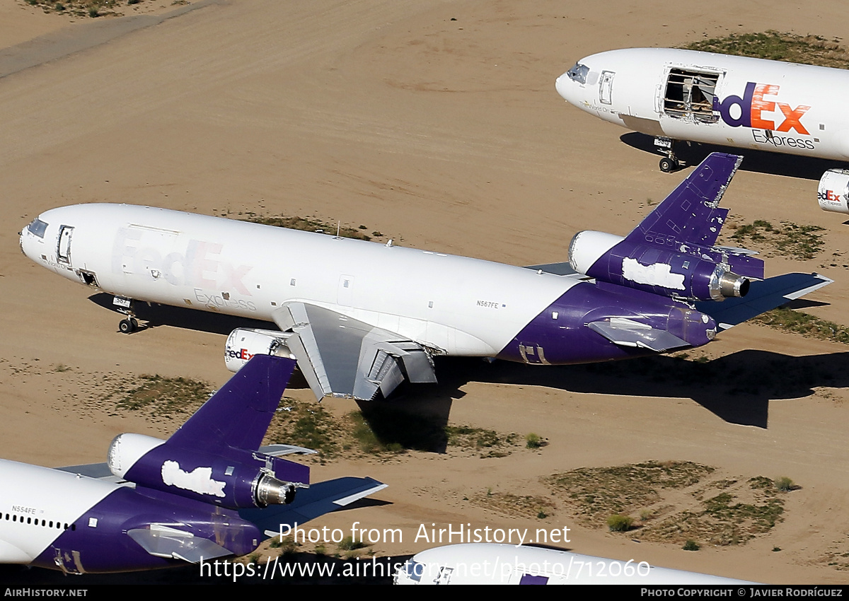 Aircraft Photo of N567FE | Boeing MD-10-10F | FedEx Express - Federal Express | AirHistory.net #712060