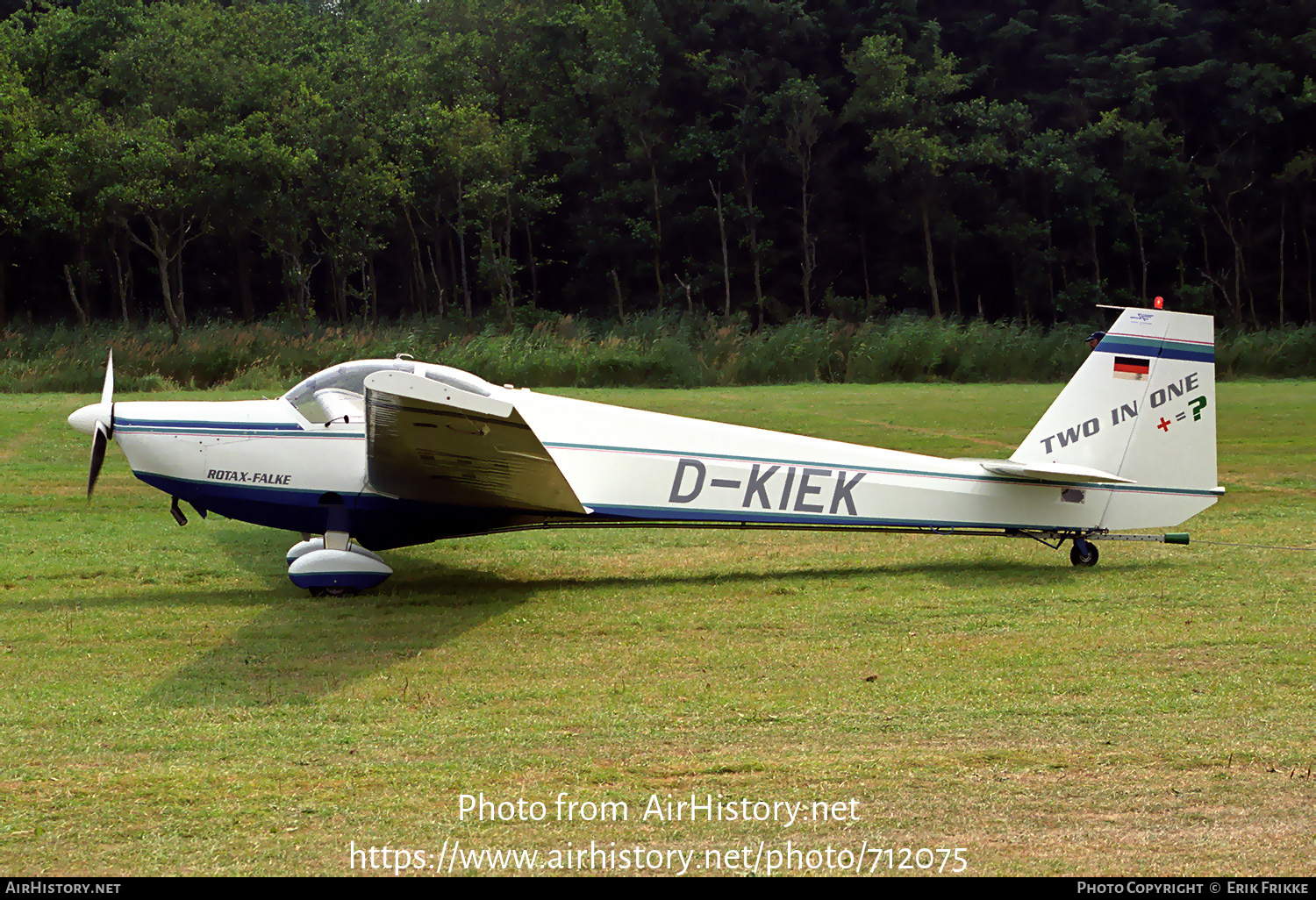 Aircraft Photo of D-KIEK | Scheibe SF-25C Rotax Falke | AirHistory.net #712075