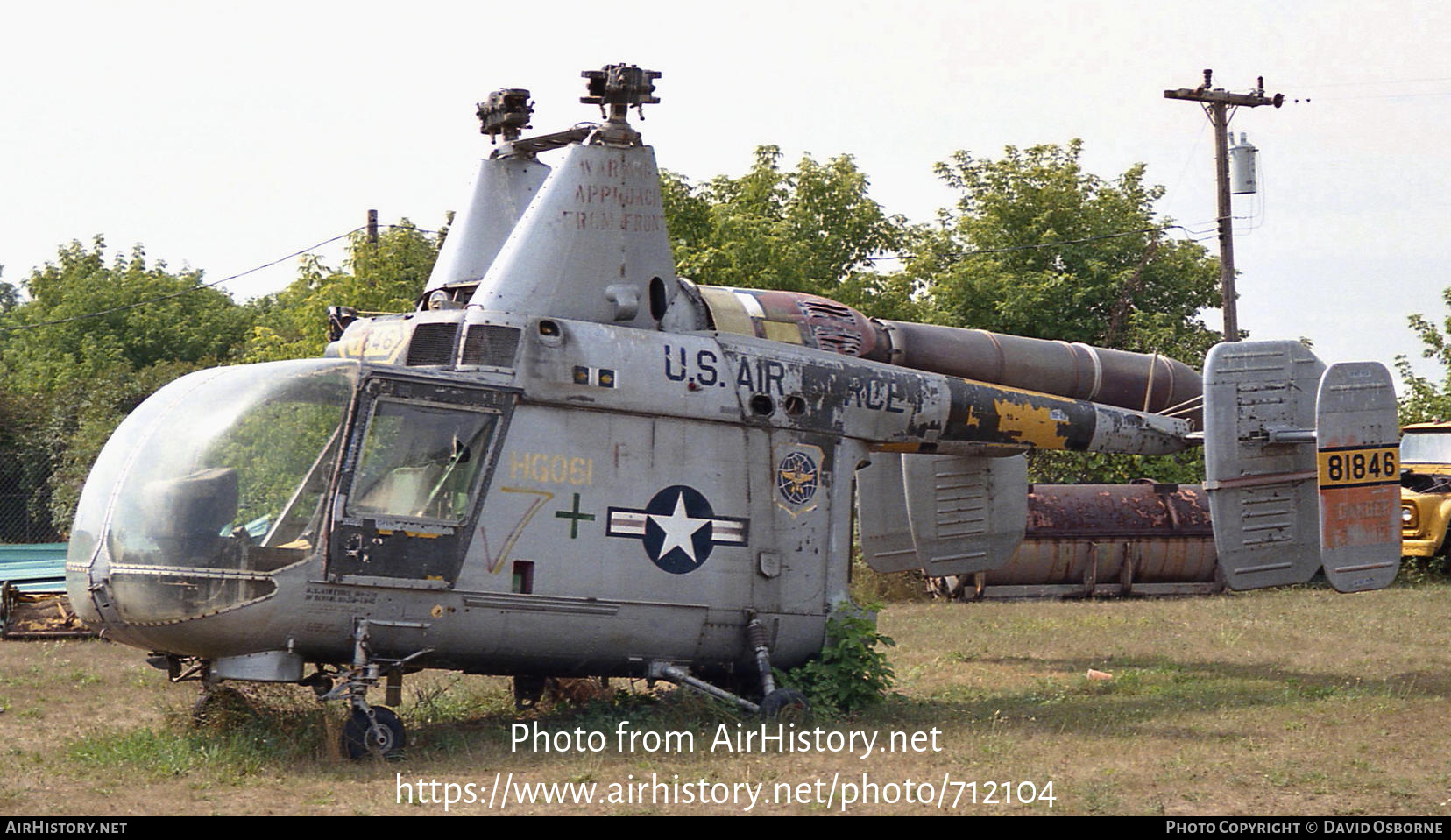 Aircraft Photo of 58-1846 / 0-81846 | Kaman HH-43F Huskie | USA - Air Force | AirHistory.net #712104