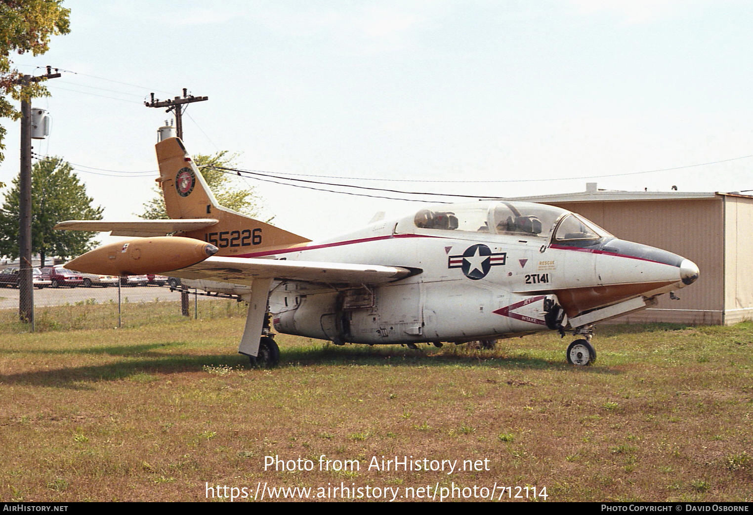 Aircraft Photo of 155226 | North American T-2B Buckeye | USA - Marines | AirHistory.net #712114