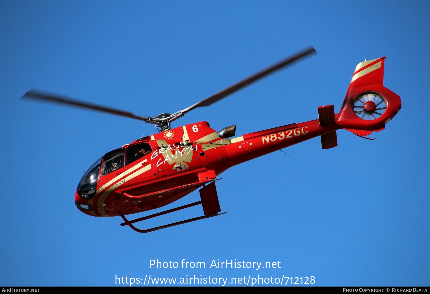 Aircraft Photo of N832GC | Eurocopter EC-130T-2 | Papillon Grand Canyon Helicopters | AirHistory.net #712128