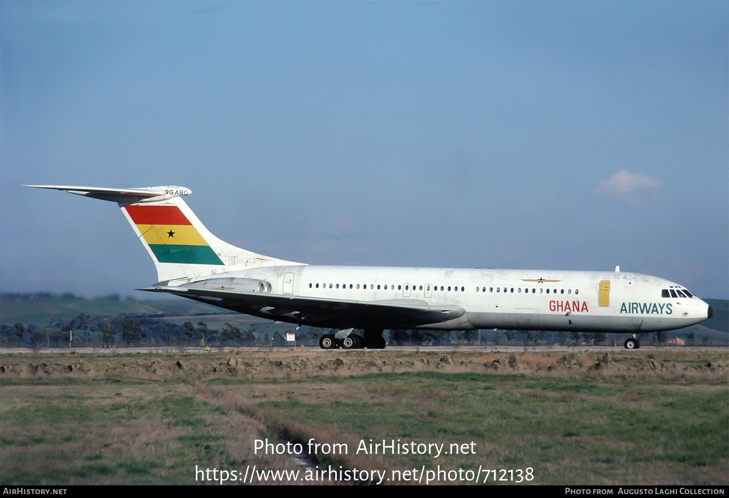 Aircraft Photo of 9G-ABO | Vickers VC10 Srs1102 | Ghana Airways | AirHistory.net #712138