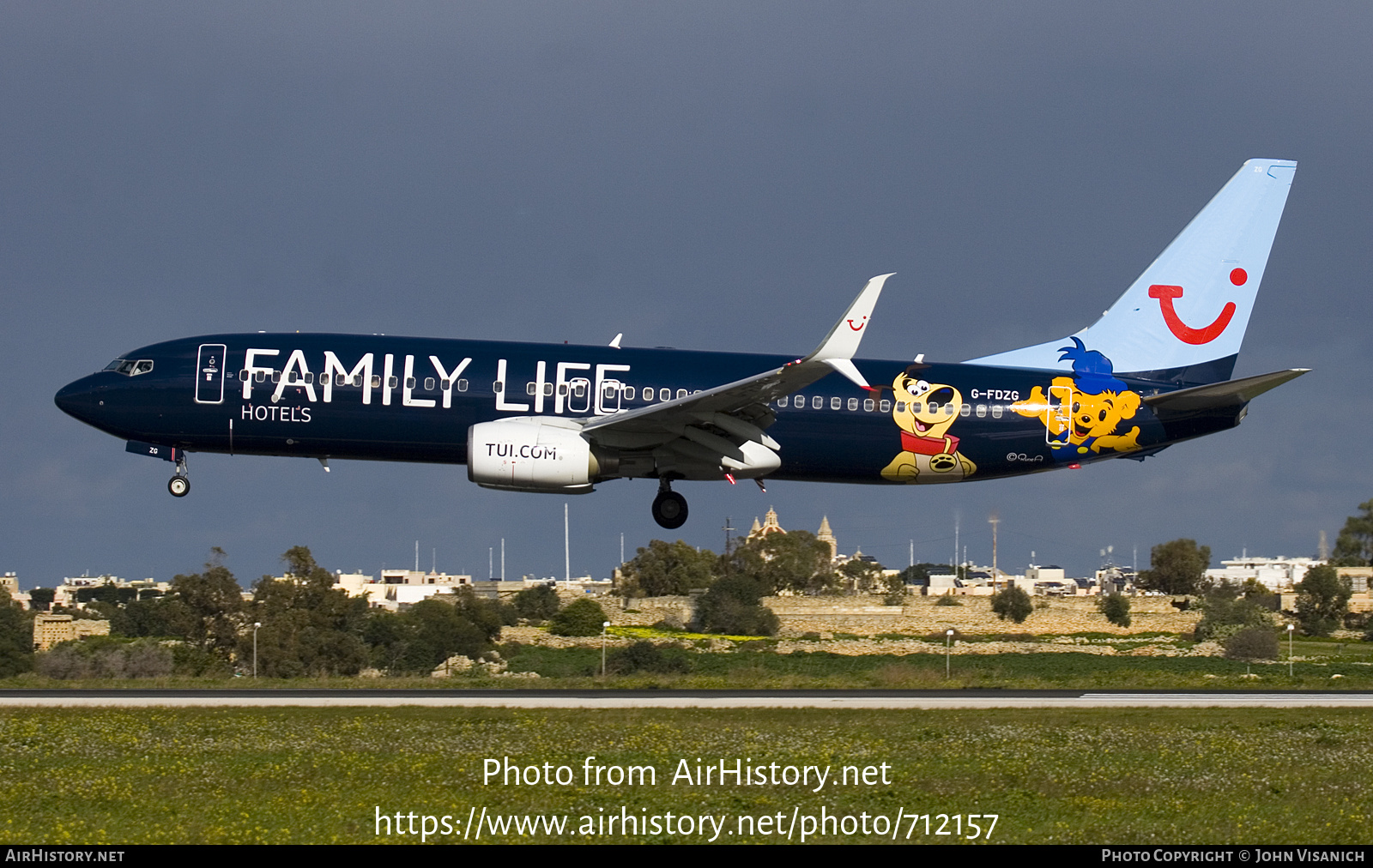 Aircraft Photo of G-FDZG | Boeing 737-8K5 | Thomson Airways | AirHistory.net #712157