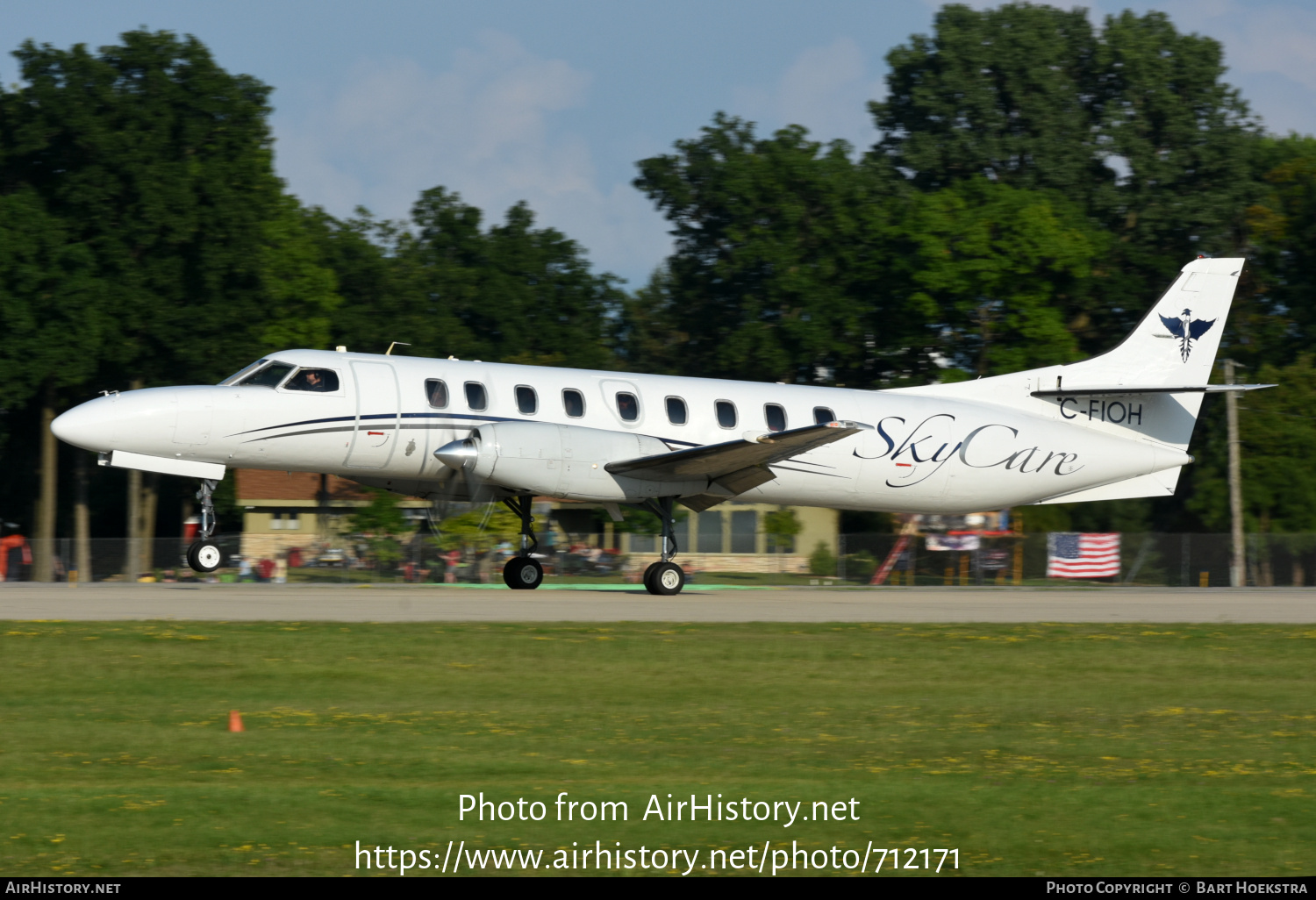 Aircraft Photo of C-FIOH | Fairchild Swearingen SA-227AC Metro III | SkyCare | AirHistory.net #712171