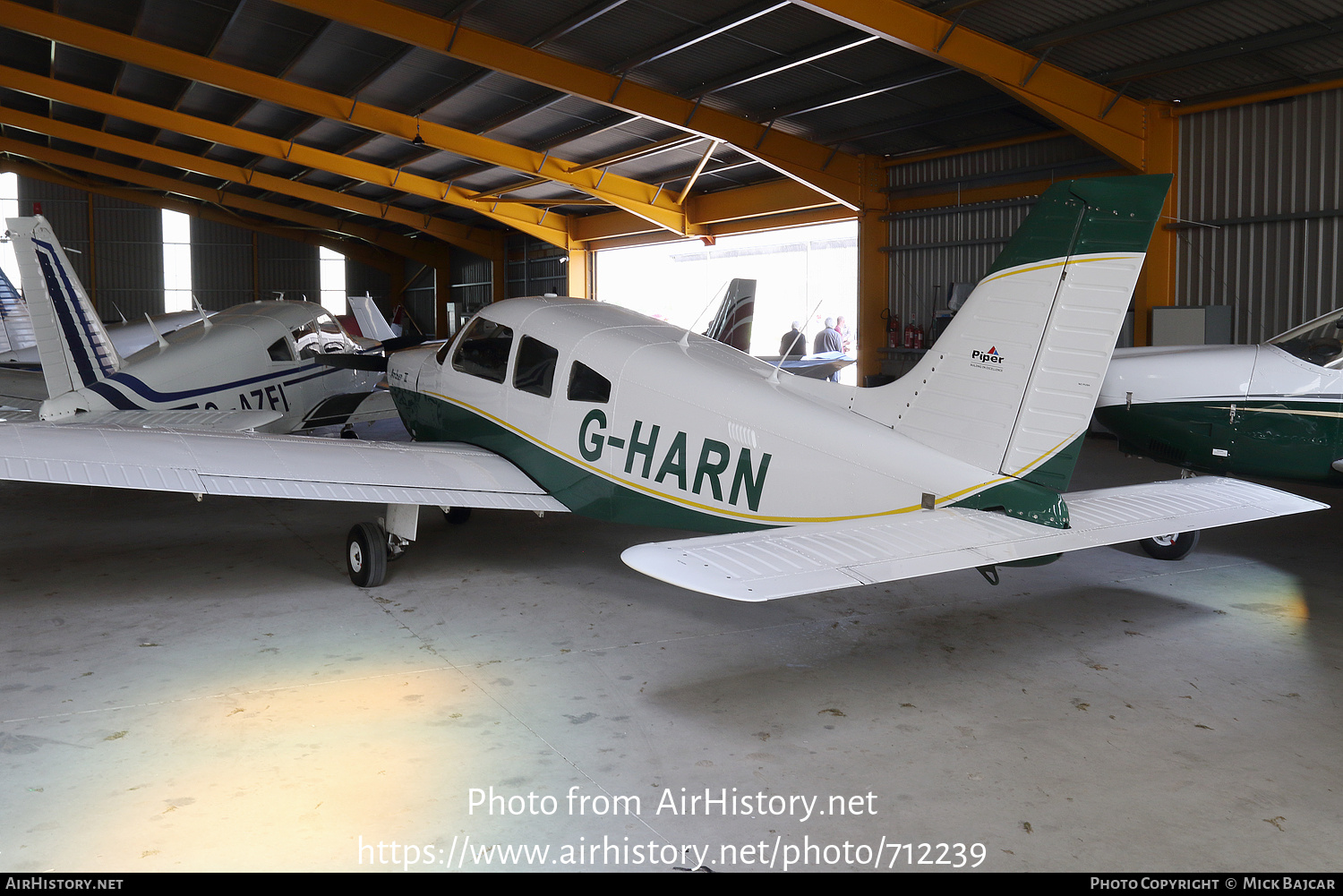 Aircraft Photo of G-HARN | Piper PA-28-181 Archer II | AirHistory.net #712239