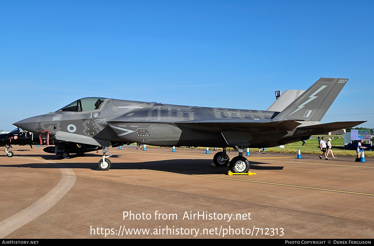 Aircraft Photo of ZM141 | Lockheed Martin F-35B Lightning II | UK - Air Force | AirHistory.net #712313