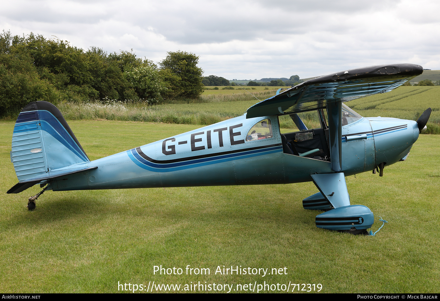 Aircraft Photo of G-EITE | Luscombe 8A Silvaire | AirHistory.net #712319