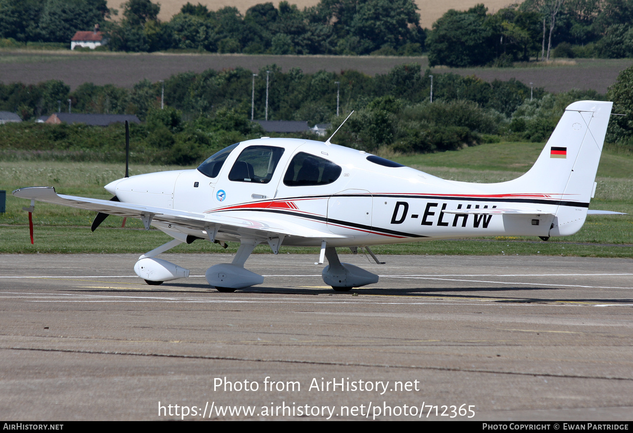 Aircraft Photo of D-ELHW | Cirrus SR-20 G6 | AirHistory.net #712365