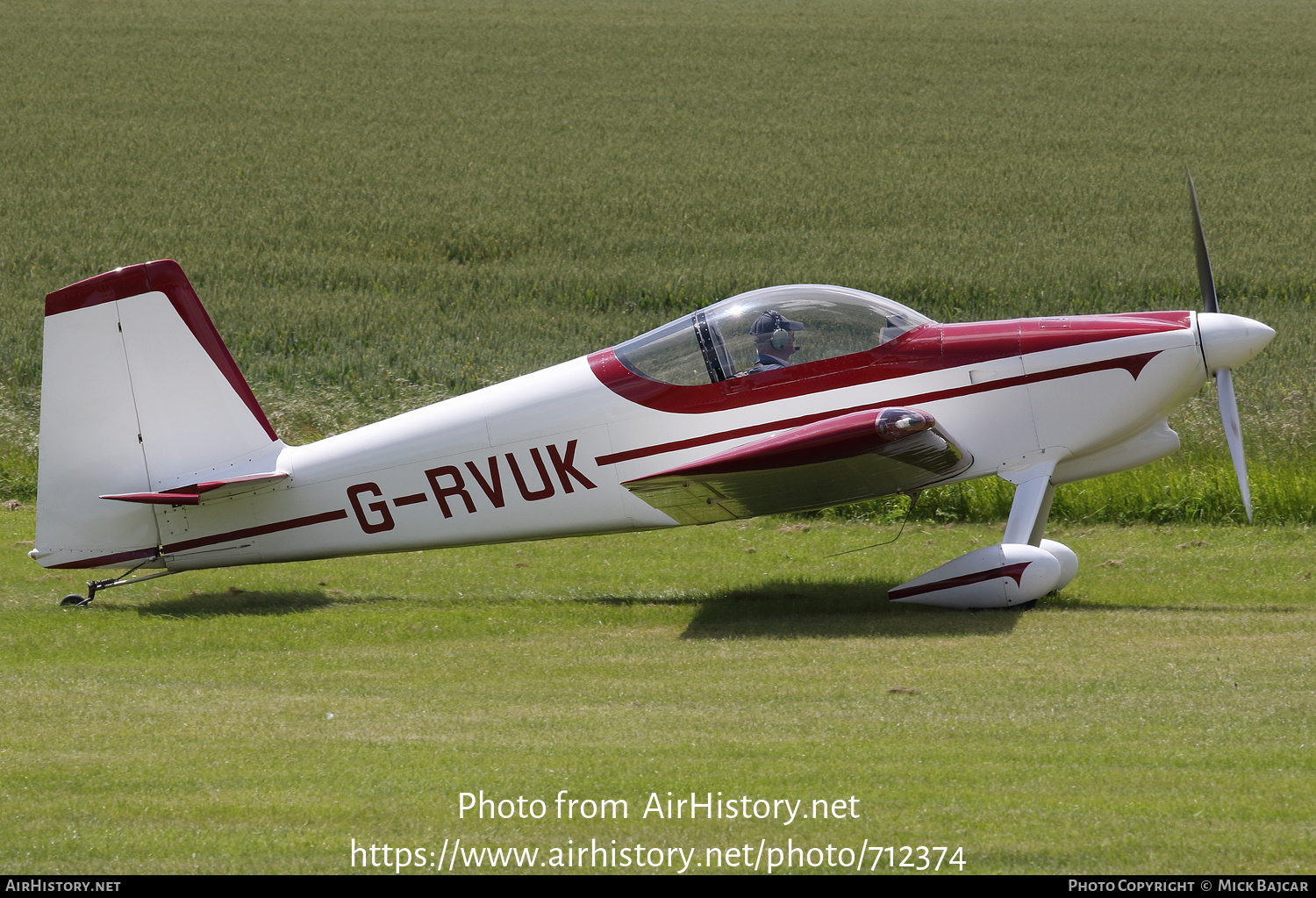 Aircraft Photo of G-RVUK | Van's RV-7 | AirHistory.net #712374