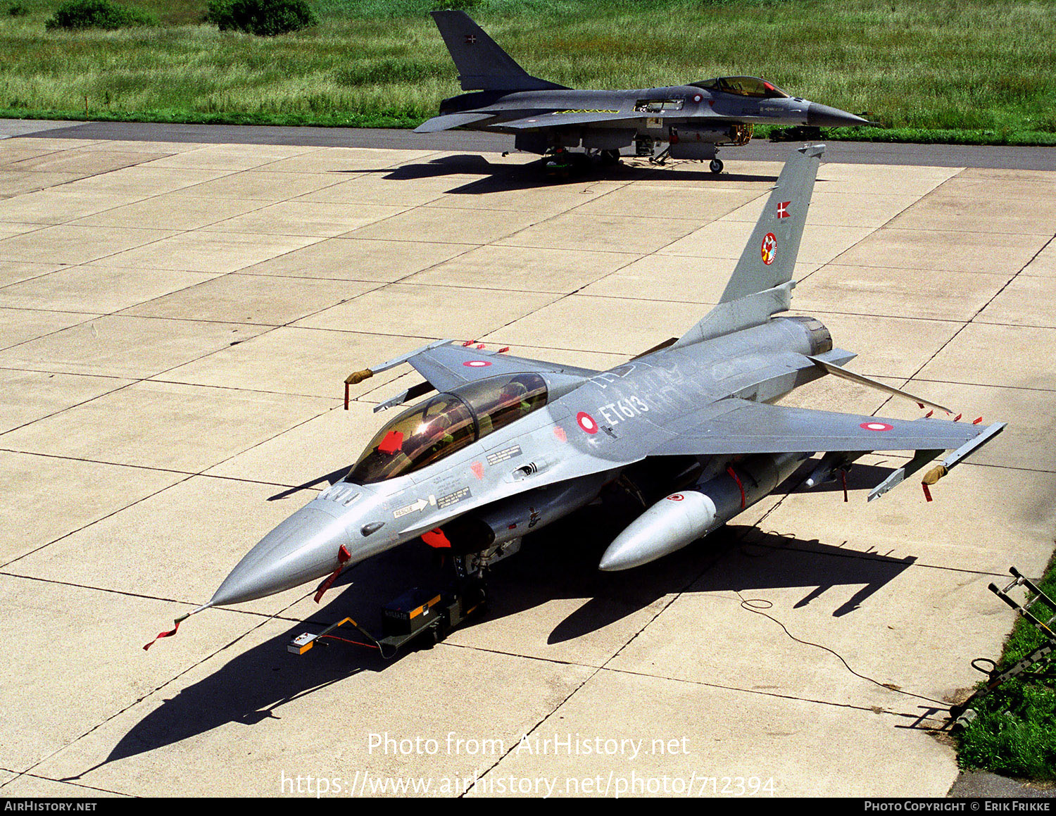 Aircraft Photo of ET-613 | General Dynamics F-16BM Fighting Falcon | Denmark - Air Force | AirHistory.net #712394