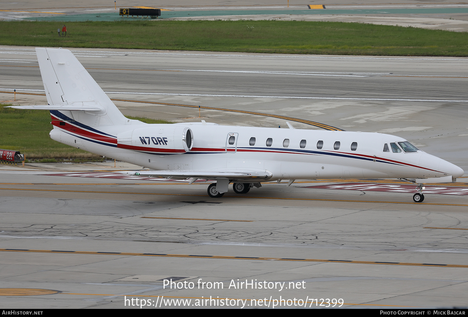 Aircraft Photo of N70RF | Cessna 680 Citation Sovereign | AirHistory.net #712399