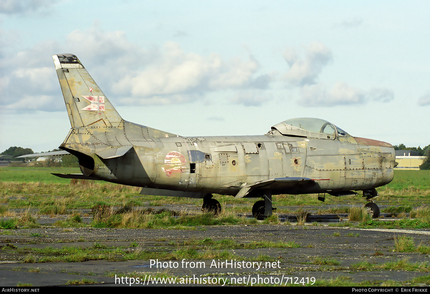 Aircraft Photo of F-971 | North American F-86D Sabre | Denmark - Air Force | AirHistory.net #712419