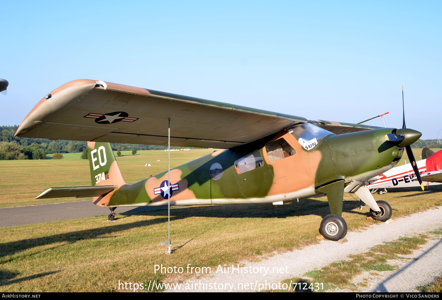 Aircraft Photo of G-BAGT / AF66-374 | Helio H-295-1200 Super Courier | USA - Air Force | AirHistory.net #712431