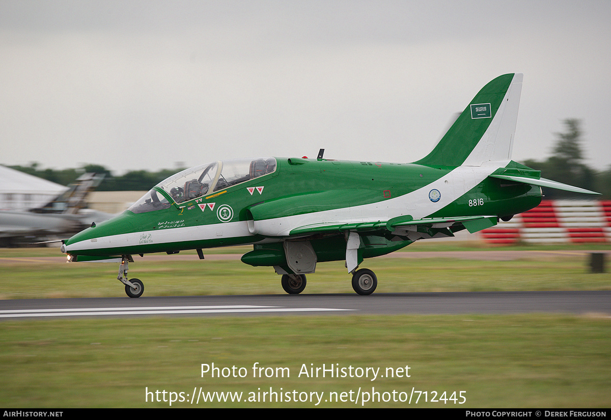 Aircraft Photo of 8816 | British Aerospace Hawk 65A | Saudi Arabia - Air Force | AirHistory.net #712445