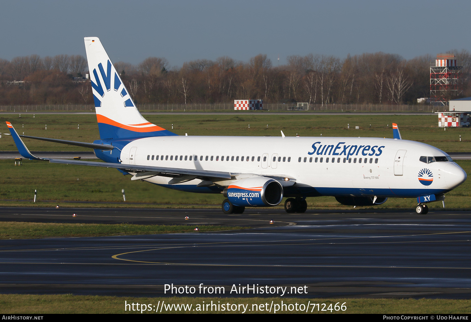 Aircraft Photo of D-ASXY | Boeing 737-8AS | SunExpress | AirHistory.net #712466