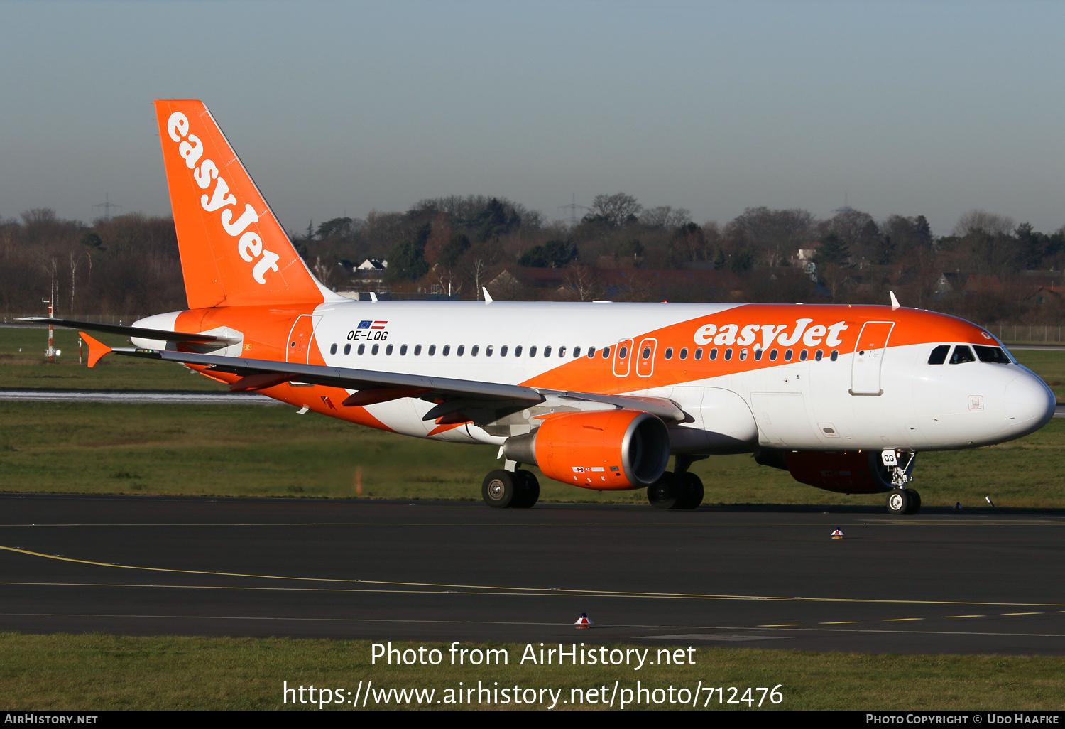 Aircraft Photo of OE-LQG | Airbus A319-111 | EasyJet | AirHistory.net #712476