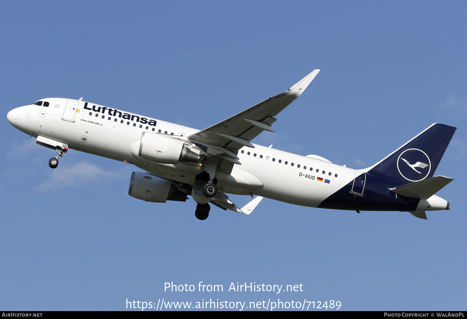 Aircraft Photo of D-AIUD | Airbus A320-214 | Lufthansa | AirHistory.net #712489