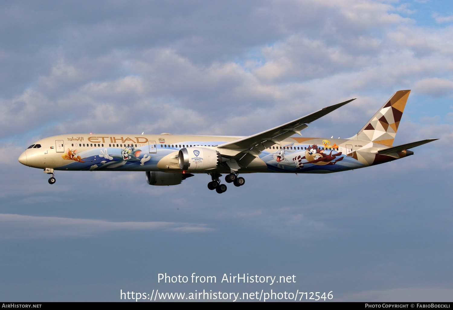 Aircraft Photo of A6-BMA | Boeing 787-10 Dreamliner | Etihad Airways | AirHistory.net #712546