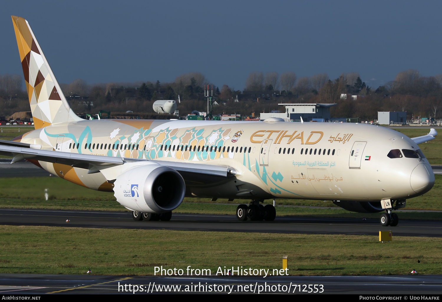 Aircraft Photo of A6-BLN | Boeing 787-9 Dreamliner | Etihad Airways ...